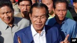 Thủ tướng Campuchia Hun Sen.